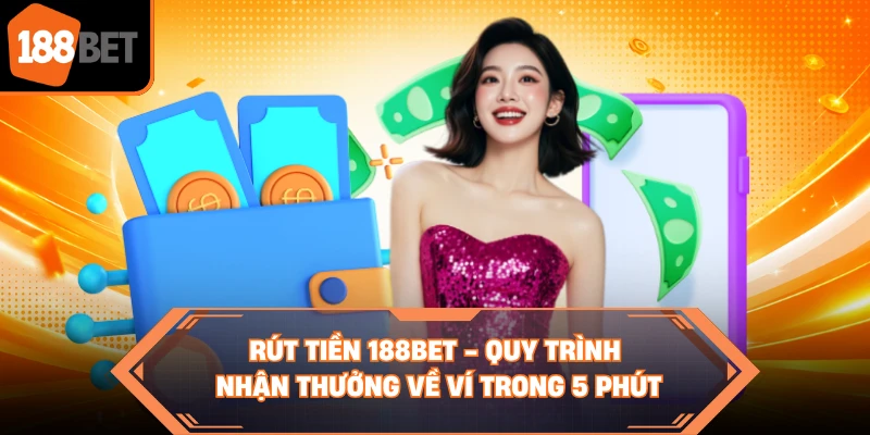 Rút Tiền 188BET - Quy Trình Nhận Thưởng Về Ví Trong 5 Phút